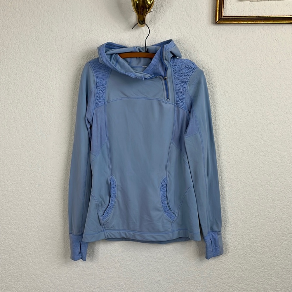 Lululemon Run: Alpine Run Pullover Pockets Ruched - Picture 1 of 9